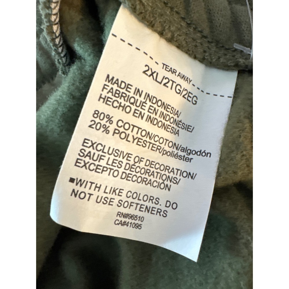 Under Armour Rival Fleece Cargo Joggers Mens 2XL Green Pants 1382134 NWT - Picture 5 of 15